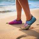 Metog Men Women Water Shoes Quick-Dry Aqua Socks Barefoot Slip-on for Beach Swim Sport Surf Yoga Exercise