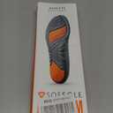 SOF SOLE ATHLETE Performance Men's Insoles - PU Foam & Gel Inserts - Heel-to-Toe Cushioning, Support, & Moisture Control, - Lightweight Comfort & Stability - Ideal for Runners, Walkers, Athletes Size 9-10.5