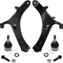 AUQDD 4Pc Suspension Kits Front Lower Control Arm and Ball Joint Fit For 2012-2016 Subaru Impreza (2.0L 1995cc Naturally Aspirated) (Replace # K9513 524-789 524-790 20202FJ010 20202FJ000)