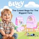 Bluey Backpack Set for Girls 3 Piece Childrens and Toddlers Kids School Bag with Lunch Box and Pencil Case