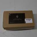 EVER ISLAND Acrylic Marble Trash Bag Holder, Bag Roll Dispenser, Countertop or Wall Mount Organizer for Plastic Garbage Bags, Grocery Shopping Bags and Tissue, Cabinet and Under Sink Storage Container