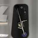 Master Airbrush G25 Multi-Purpose Dual-Action Gravity Feed Airbrush Kit with 0.2mm Tip & 1/16 oz Cup for Aerografo Illustration, Nail Art, Model Painting & Cake Decorating