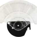 Transparent Replacement Blade Guard,For LS1040 Electric Miter Saws, Precision Cut Protector, Lower Assembly for Compound Mitre Saw