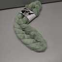 Luxury Fluffy Winter Car Steering Wheel Cover for Women Soft Warm Plush Cute Auto Accessories for Vehicle, Sedan, Universal, Fuzzy, Anti Slip, Green, Standard Size, 14.75-15.15"