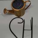 Watering Can with Lights, Solar Lights for Outdoor Garden Art Decor Hanging Solar Lanterns, Metal Waterproof for Walkway Yard Pathway Patio Table