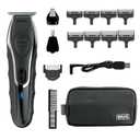 Wahl Aqua Blade Rechargeable Wet/Dry Lithium-Ion Deluxe Beard Trimmer for Men - Interchangeable Heads for Detailing, Hair, Mustache and Body Grooming - Model 9899-100