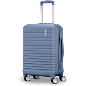 American Tourister Stratum 3.0 Carry-On Spinner, Airline Approved, Durable Hardside Luggage, Expands 1.5", RightHeight™ Adjustable Handle, Elemental Blue