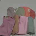 KeaBabies 8-Pack Organic Baby Bibs for Girls, Boys - Quilted Cotton Cloth Baby Drool Bibs for Drooling and Teething Toddler, Newborn, Infant, Soft & Super Absorbent (Muted Pastel)