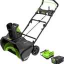 Greenworks 80V (75+ Compatible Tools) 20 Brushless Cordless Snow Blower, 2.0Ah Battery and Charger Included