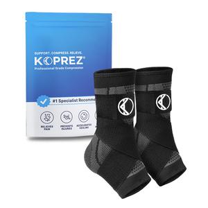 Plantar Fasciitis Sleeve - Plantar Fasciitis Relief, Plantar Fasciitis Socks, Ankle Compression Sleeve, Ankle Support for Women, Plantar Fasciitis Brace, Ankle Sleeve, Ankle Support Men (XX-Large, Black)
