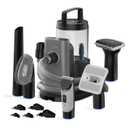 FURME Professional Plus Pet Grooming Vacuum Kit - Cat & Dog Grooming Kit for Easy Pet Care at Home, Quiet & Safe Dog Hair Remover Machine with Brush, Clipper, Shedding & Cleaner Tools & 2L Canister