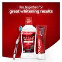 Colgate Optic White Advanced Teeth Whitening Mouthwash, 3 Pack, 2% Hydrogen Peroxide, Alcohol-Free and Enamel Safe, ICY Fresh Mint, 32 Oz