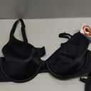 Vanity Fair Women's Body Caress Full Coverage Contour Bra #75335, Midnight Black, 36C