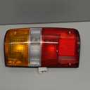 Tail Lights Turn Signal Rear Tail Light Assembly Compatible with Toyota Pickup Hilux Mk3 1989-1992 (Red/Amber Lights)