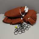 MIULEE 100% Blackout Curtains 90 inches Long, Curtains for Bedroom Black Out Window Treatments Thermal Insulated Room Darkening Drapes Back Tab Rod Pocket, Terracotta Fall Decor 2 Panels