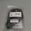 Mayerzon Dog Muzzle, Patented Soft Mesh Muzzle for Small Medium Large Dogs for Scavenging Biting Licking and Chewing, Allows to Pant and Drink (L, Black) (L-(Snout:11"-12"))