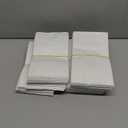 TWOWYHI 200PCS White Paper Bags 7.84.32.3 inch 2lb Paper Snack Bag for Popcorn Sandwich Cookies Craft Party Favor Lunch Bags Bulk White Bag