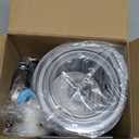 Spacekey Milk Frother, 4-in-1 Electric Frother for Coffee, 10.1oz/300ml Automatic Warm and Cold Foam Maker with Mute Mode, Temperature Control Milk Steamer for Latte, Easy to Clean