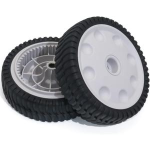 CheeMuii 734-04018 Lawn Mower Wheel 2 Pcs 8" Push Mower Front Drive Wheel Replace for Troy Bilt TB240 734-04018B 12AV569Q597 734-04018A