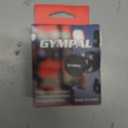 Magnetic Phone Mount Holder - Dual Magnetic Gym Phone Holder for Working Out Videos - Double Sided Strong Magnet with 360 Degree Rotation - Fits Any Smart Phone (Silver)