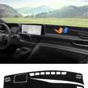 Autorder Dashboard Cover Mat Fit for 2023 2024 2025 2026 Toyota Crown Accessories Dash Cover Flannel Dash Mat Sunshade Glare UV Rays Protector