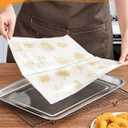 SMARTAKE 200 Pcs Pop-Up Parchment Paper Sheets, 10.7x15 Inch Pre-Cut Parchment Paper for Baking, Non-Stick Greaseproof Baking Paper for Grilling Wrapping Air Frying, Compact Volume, White