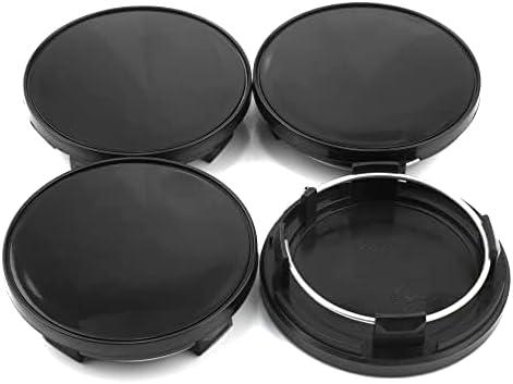 for BBS Wheel Center Caps 70.6mm(2.78in) 09.24.467 09.24.467 09.24.486 09.24.494 56.24.120 09.24.471 09.24.510 Black (Snap-in Diameter: 2.39in) Set 4pcs