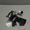 UV Lamp Hair Extension Tool Kit Invisible Hair Extensions UV Lamp 30g UV Hair Glue with 30ml Glue Remover Plastic Eyebrow Comb for UV Hair Set Eyelashes Extensions (Blush Lilac)