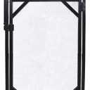 WaterWarden 5 Pool Gate, Pool Fence Gate - 30 Wide, Self-Closing and Removable Pool Door, Coordinates with 5x12 Outdoor Child Safety In-Ground Pool Fencing, Easy DIY Installation,Black