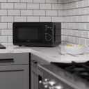 Avanti Microwave Oven 700-Watts Compact Mechanical with 5 Power Settings, Defrost, Full Range Temperature Control and Removable Glass Turntable, 0.7-Cu.Ft., Black