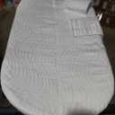 Baby Bassinet Mattress Topper 18" x 29" x 1", Waterproof Replacement Pad with Removable & Washable Mattress Cover