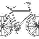  Red bicycle Mountain Bike 