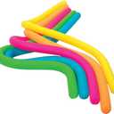 Schylling NeeDoh Noodlies - Sensory Squeeze Toy - Contains 5 Stretchy Noodles - 14" Long - Multicolored (Pack of 1)