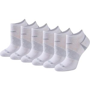 Saucony Women's RunDry Performance Selective Cushion Socks,(6, Pairs) (Medium)