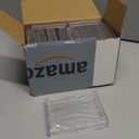 Zonon 12 Pieces Clear Deck Case, Card Organizer Compatible with MTG TCG Plastic Playing Card Case baseball Trading Deck Collection Box Holder for Game Cards Storage