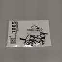 Love You More Wedding Cake Topper, Black Acrylic Cake Decoration for Wedding Engagement Decoration Anniversary Party Supplies