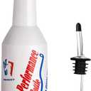 SuproBarware 1pcs Flair Bottle Practice Bartender Practice Bottles 25oz/750ml White Flair Bartending Kit Performance Training Bar Liquor White Decorative Bottles for Bar Pub Cocktail Shaker