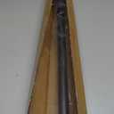 BRIOFOX Industrial Shower Curtain Rod - Never Rust Non-Slip 43-72 Inch Stainless Steel, Bronze, Painted-gold Finial