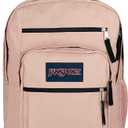 JanSport Laptop Backpack - Computer Bag with 2 Compartments, Ergonomic Shoulder Straps, 15 Laptop Sleeve, Haul Handle - Misty Rose, One Size