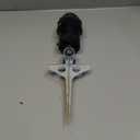 Orbit 58573N H2O-Six Gear-Drive Sprinkler on Metal T-Spike