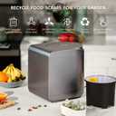 Airthereal R500 Electric Kitchen Composter, 2.5L, Gray, Plastic Cover