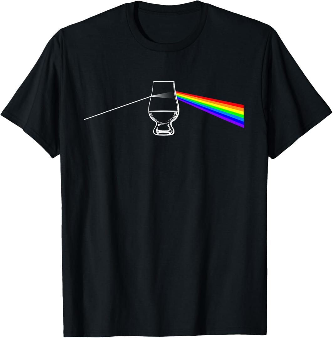 Dark Side of the Glen Whiskey Bourbon Lover Drinker T-Shirt, XL Dark Side of the Glen Whiskey Bourbon Lover Drinker T-Shirt, XL