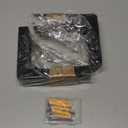 Geelin 4 Pack Wooden Plant Hanger for Wall Mounted Plant Hooks Outdoor Indoor Hanging 6 Inch Farmhouse Hanging Basket Hooks for Garden Home Wall Decoration, L x H x T: 6 x 5 x 0.8inch(Black)