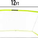 Franklin Sports Blackhawk Backyard Soccer Goal - Portable Pop Up Soccer Nets - Youth + Adult Folding Indoor + Outdoor Goals - Multiple Sizes + Colors