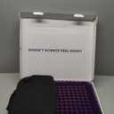 Purple Royal Seat Cushion - Seat Cushion for The Car Or Office Chair - Temperature Neutral Grid