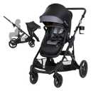 Baby Trend Morph Single to Double Modular Stroller, Dash Black