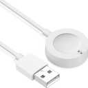 Charger for Fossil Gen 4/5/5E/6 & Michael Kors Smart Watch Charging Cable (3.3ft/1m, White)