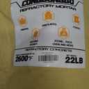 22 lb Masonry Refractory Mortar Rated 2600F Fireplace Brick, Pizza Oven | No Heat Cure. Just add water & mix. Trowel into joints & flues. For Masonry: fire pits, kilns, forges. Reheat Safe