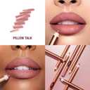 Charlotte Tilbury Lip Cheat Lip Liner Pencil - Gives Lips a Fuller-Looking, Defined Pout - Enriched with Jojoba Oil & Hyaluronic Acid - Waterproof, Smudge-Proof & Transfer-Proof