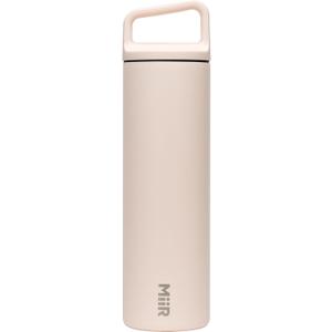 MiiR Wide Mouth Water Bottle - 20oz Insulated Water Bottle in Stainless Steel with Double Wall Vacuum Insulation, Leakproof Design, Keeps Drinks Hot or Cold (Thousand Hills Pink)